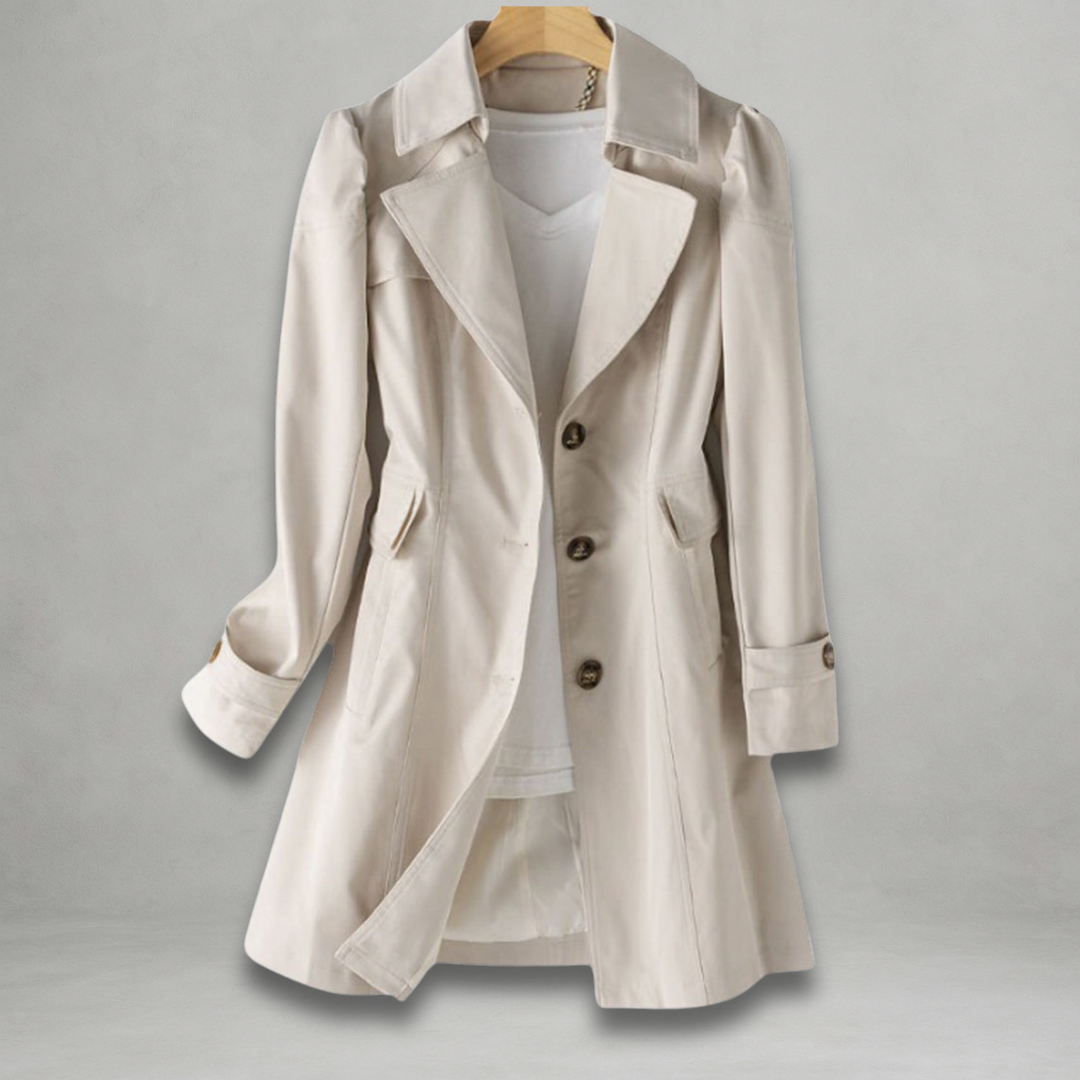 Alice | Lätt Trenchcoat för Tidlös Elegans