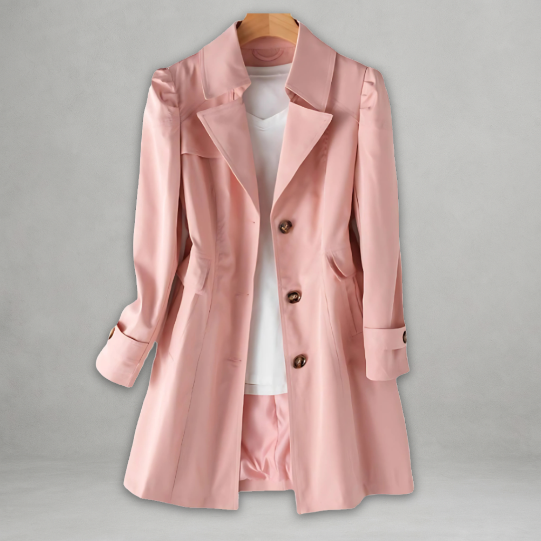 Alice | Lätt Trenchcoat för Tidlös Elegans