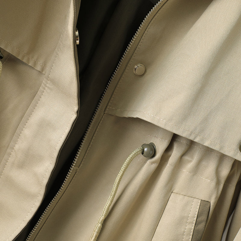 Tyra | Elegant Vindfångande Trenchcoat