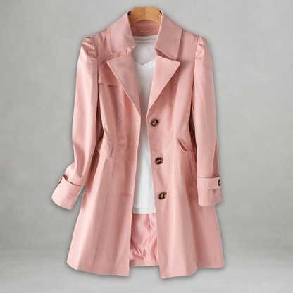 Alice | Lätt Trenchcoat för Tidlös Elegans
