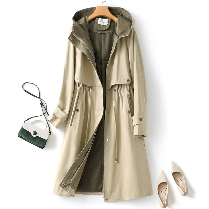 Tyra | Elegant Vindfångande Trenchcoat