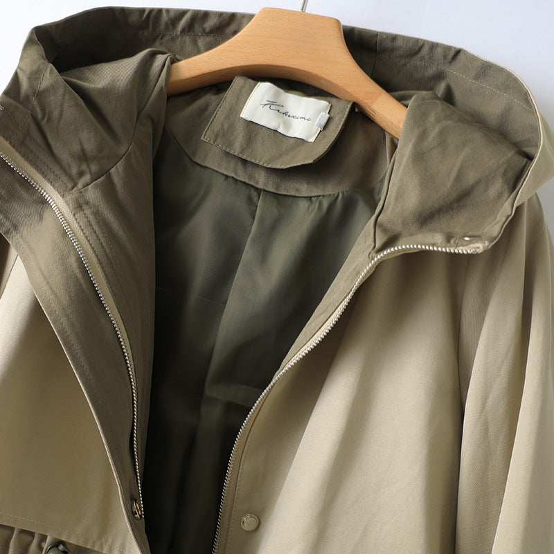Tyra | Elegant Vindfångande Trenchcoat