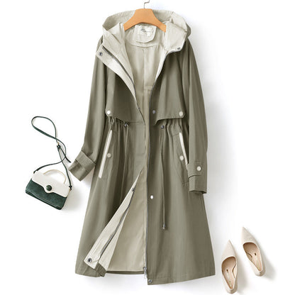 Tyra | Elegant Vindfångande Trenchcoat