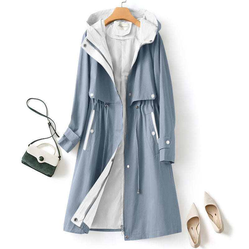 Tyra | Elegant Vindfångande Trenchcoat