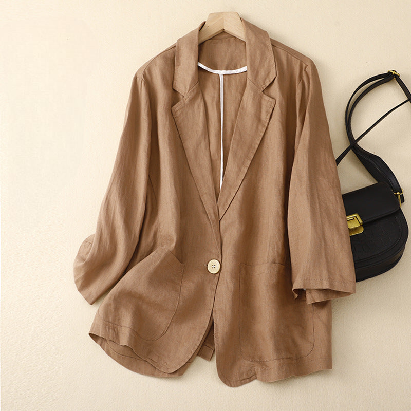Tilde | Linen Blazer