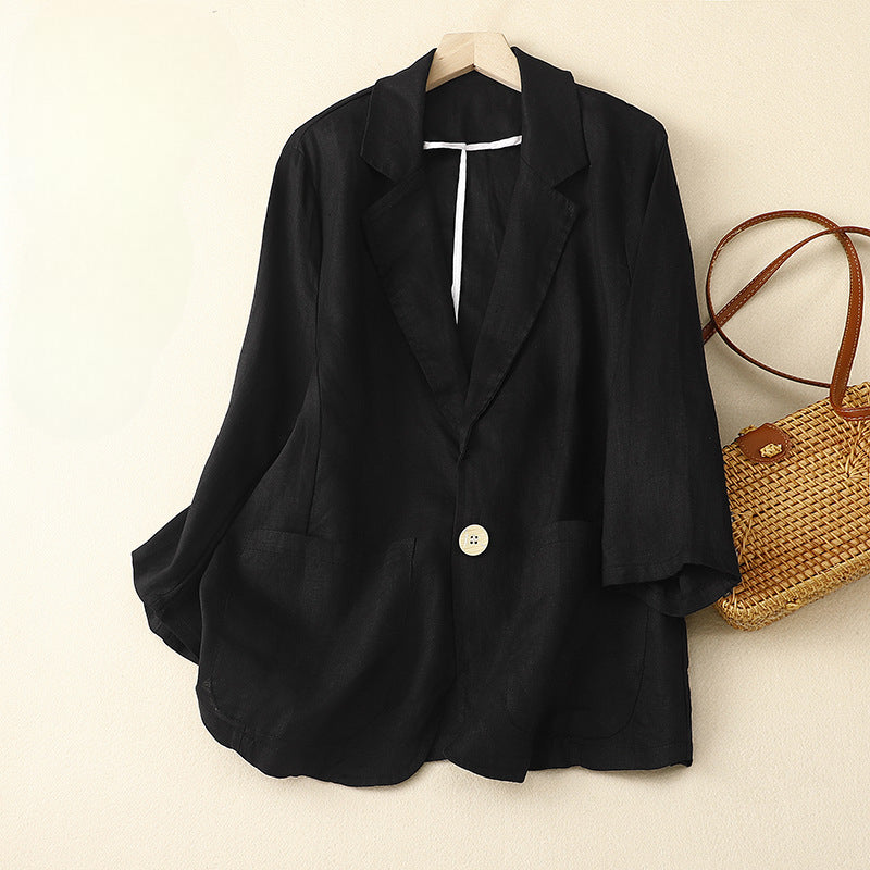 Tilde | Linen Blazer